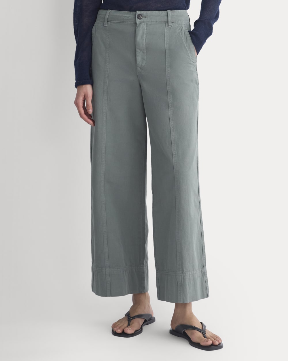 womens-seamed-wide-leg-pant-agave-green