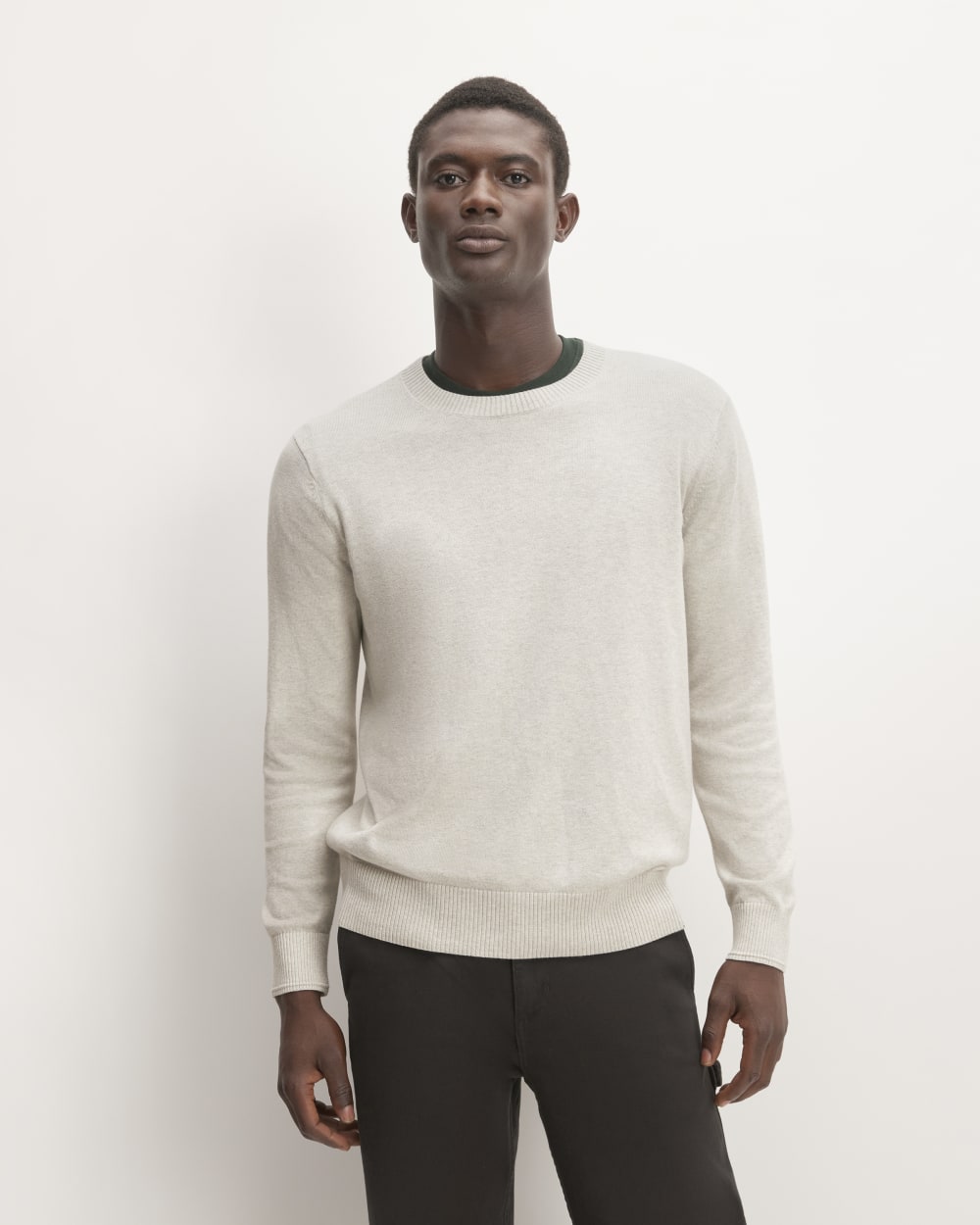 The No-Sweat Sweater | Uniform | Chalk – Everlane