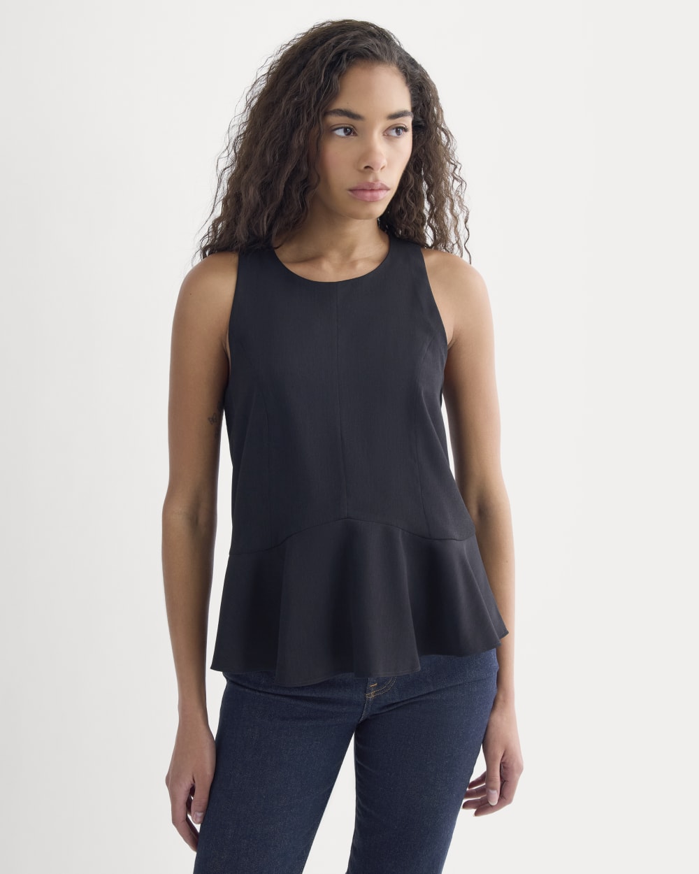 womens-sleeveless-peplum-top-black