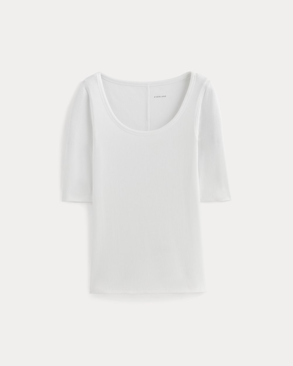 womens-supima-micro-rib-scoop-neck-tee-white | alt
