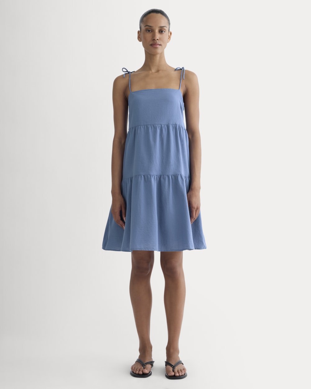 cobalt blue tiered dress Seriously Sensational Cobalt Blue Strapless Tiered Midi Dress