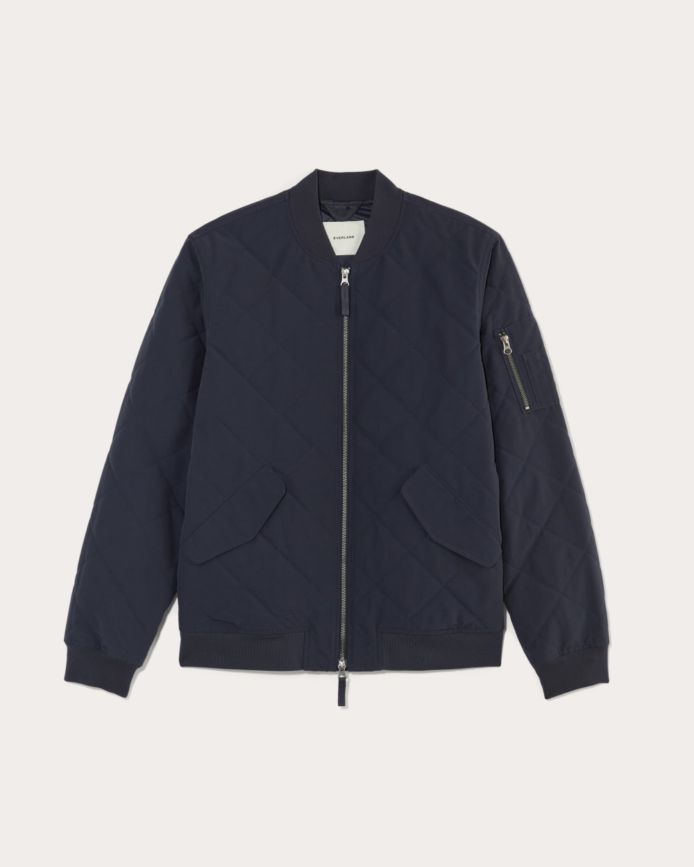 The Quilted Bomber Navy – Everlane