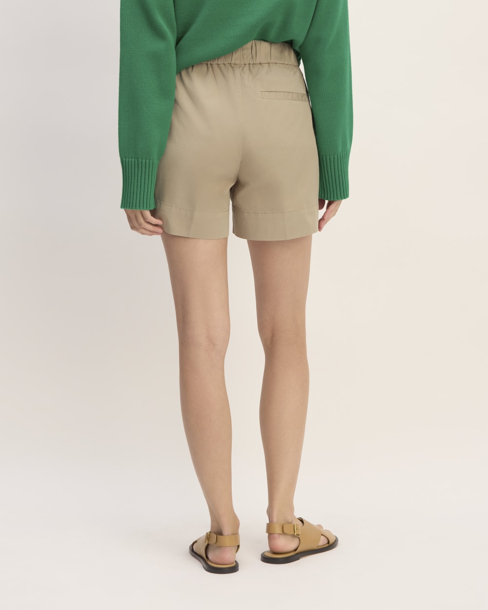 womens-easy-chino-long-short-trench-coat-khaki