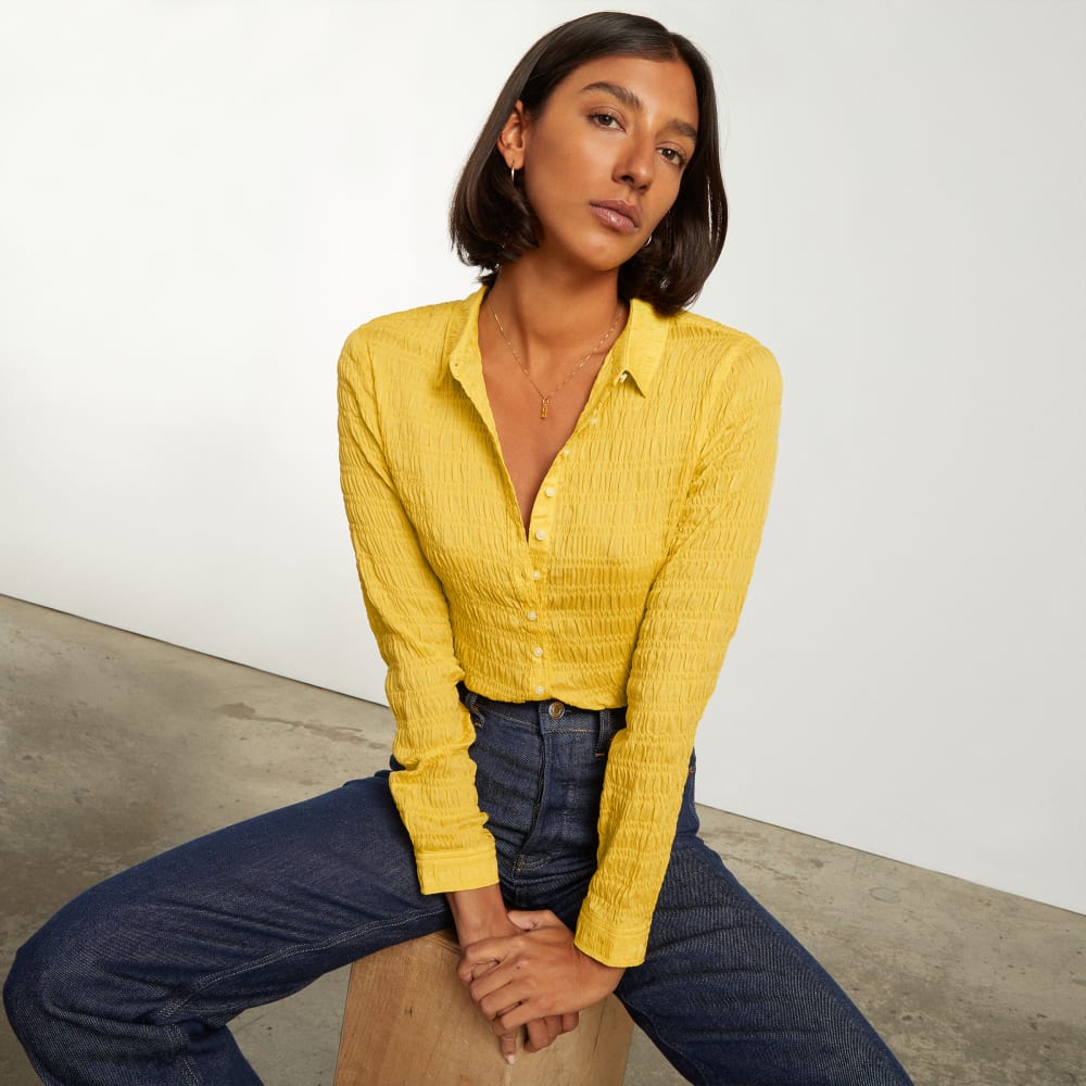 womens-button-smock-top-super-lemon