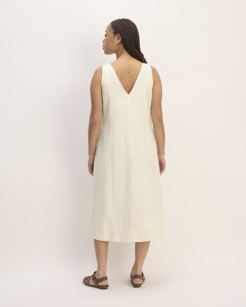 womens-linen-v-neck-midi-dress-bone