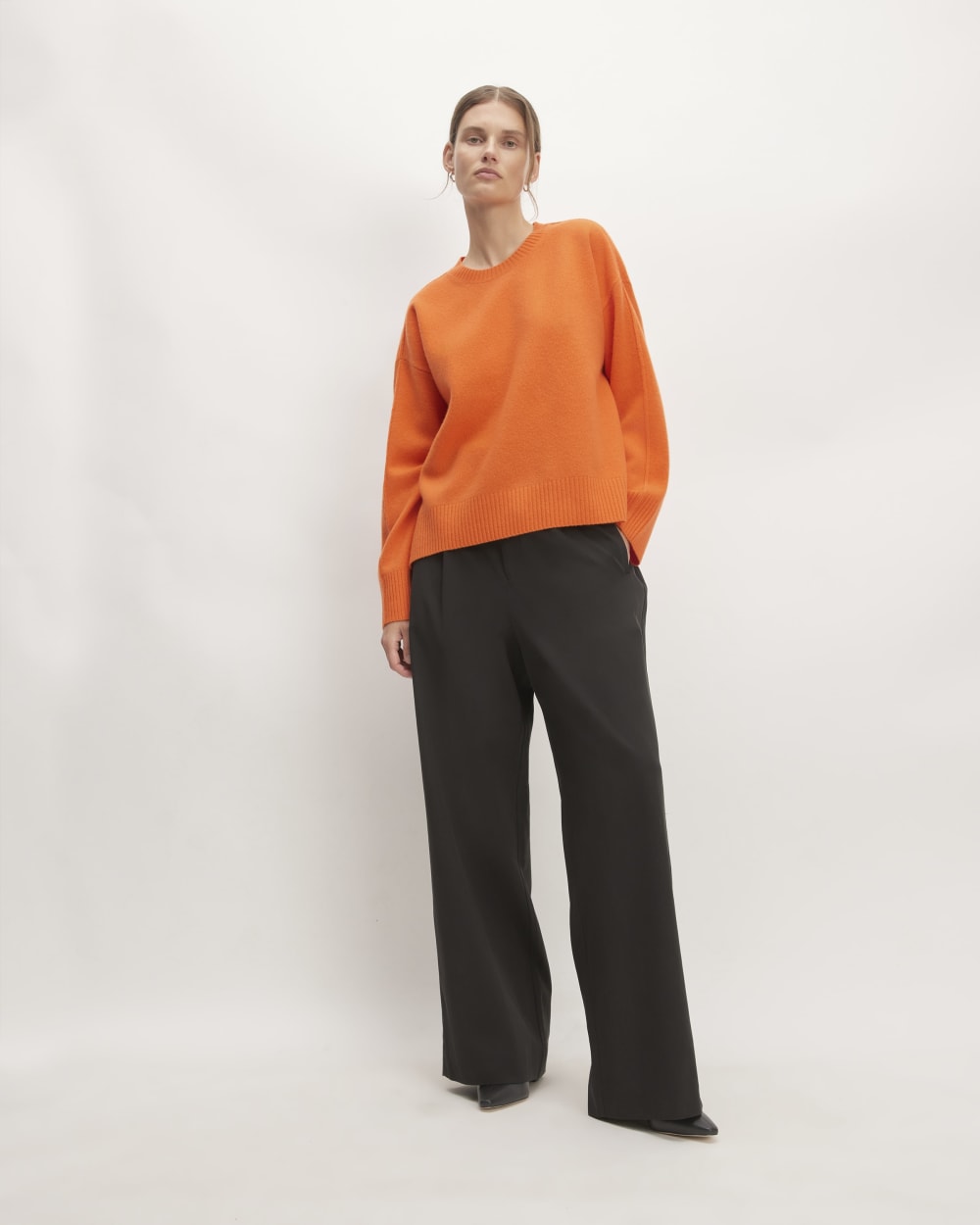 womens-merino-wool-crewneck-sweater-orange