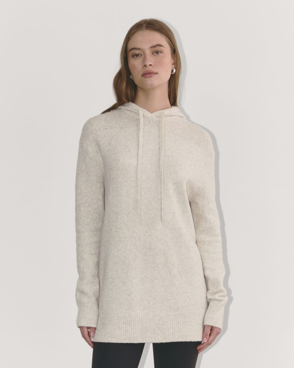 The Oversized Hoodie in Plush Cotton | Heathered Oat – Everlane