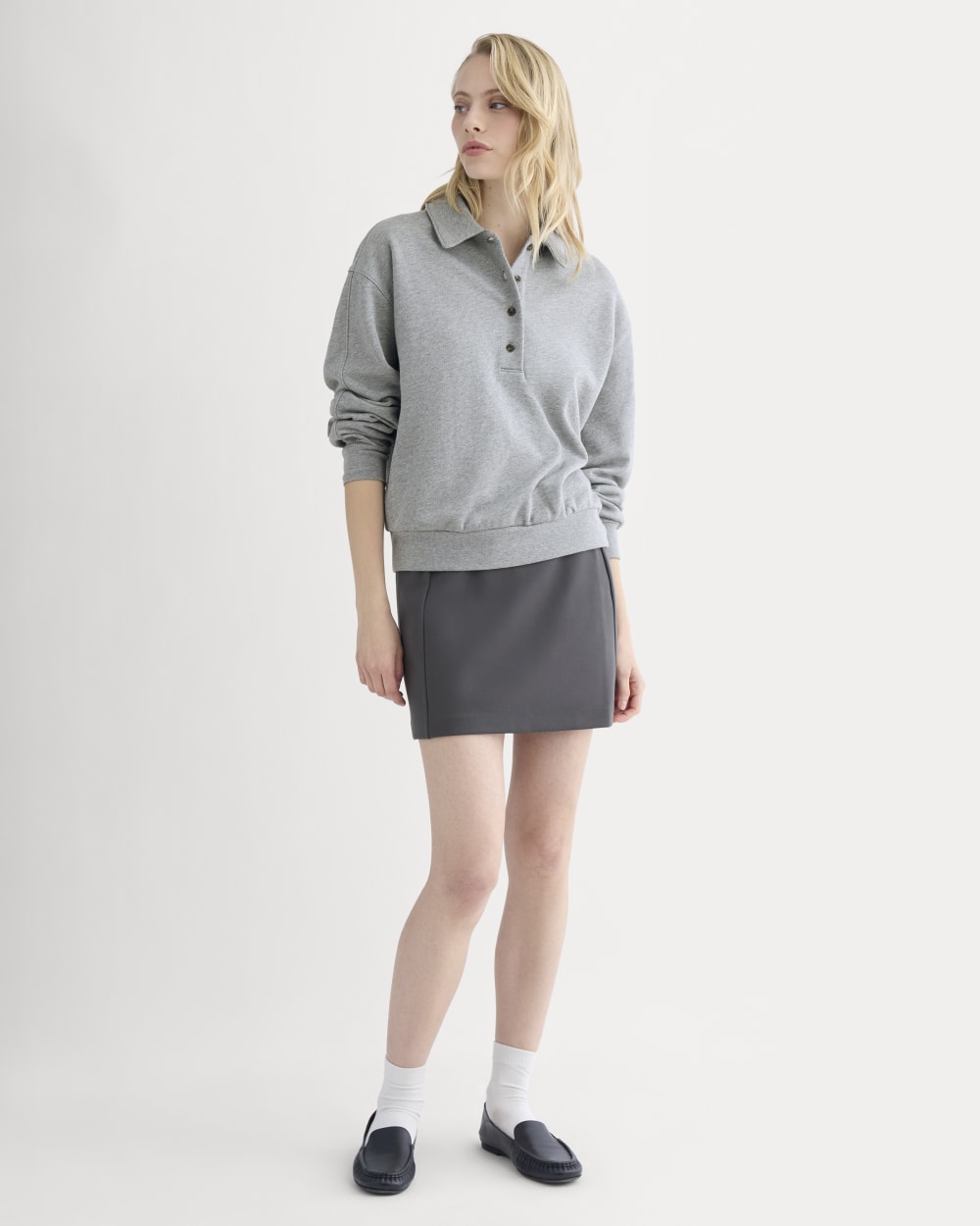 womens-ponte-mini-skirt-graphite