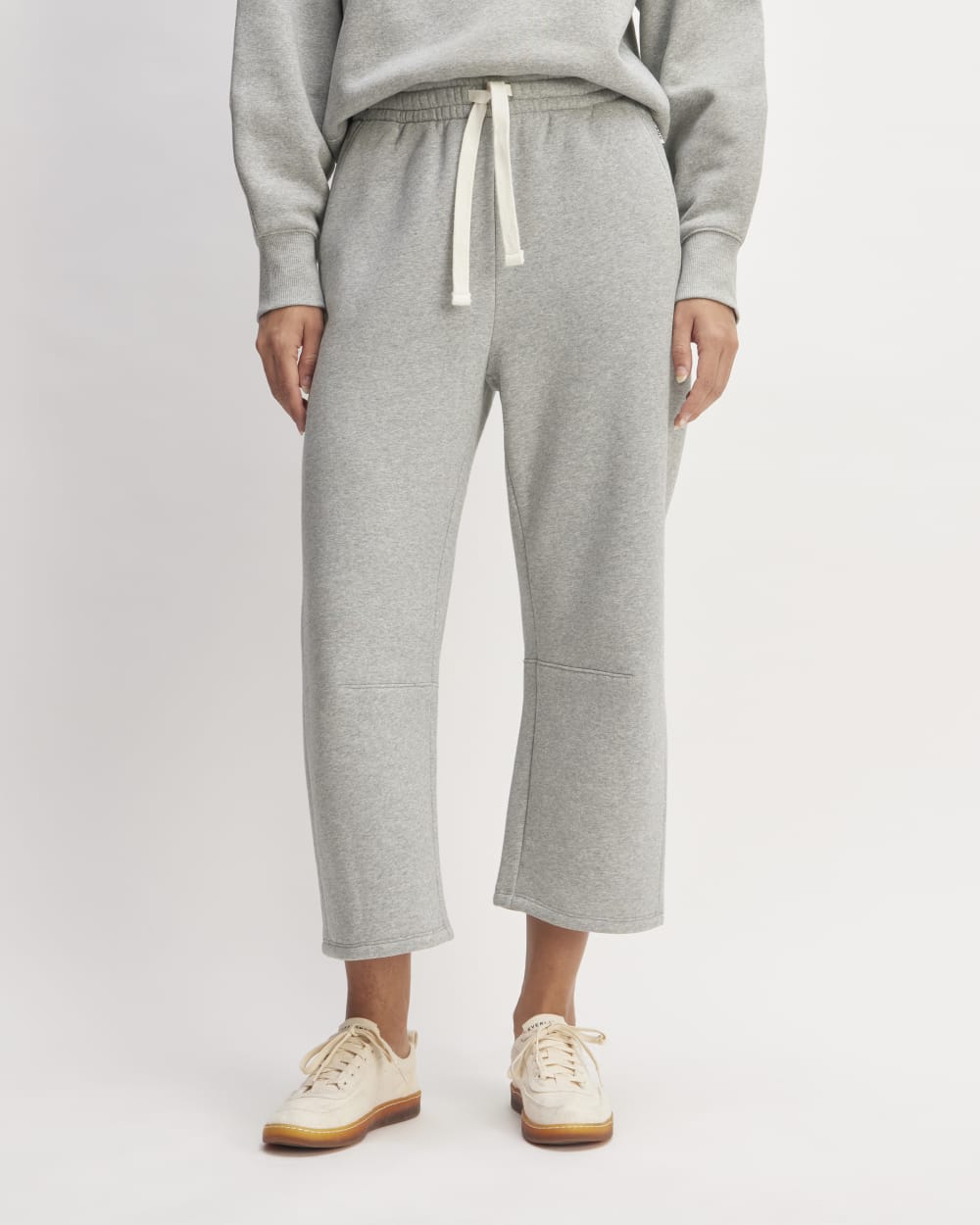 The ReTrack Barrel Sweatpant Heathered Grey – Everlane