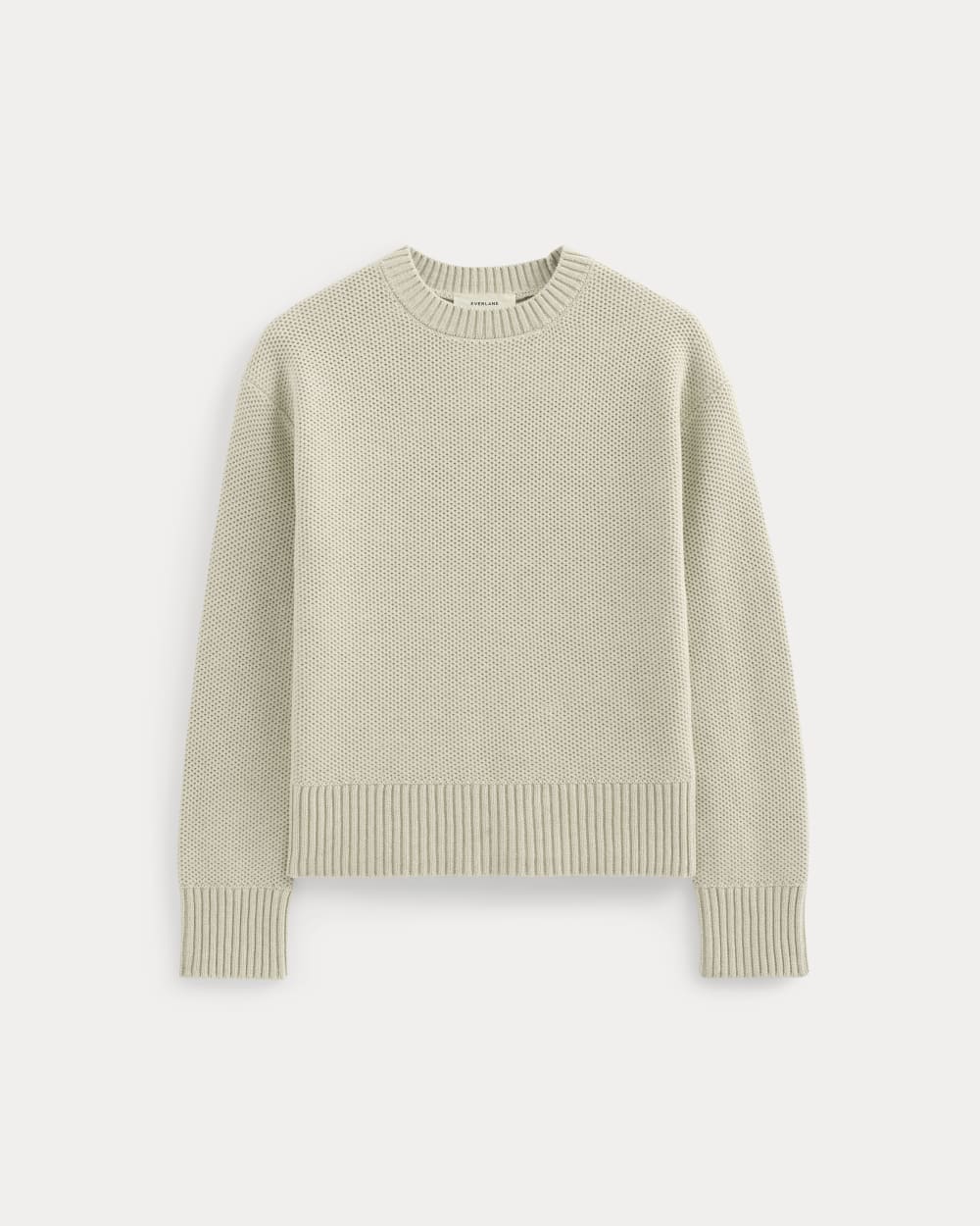 womens-cotton-honeycomb-square-crew-heathered-oat | alt