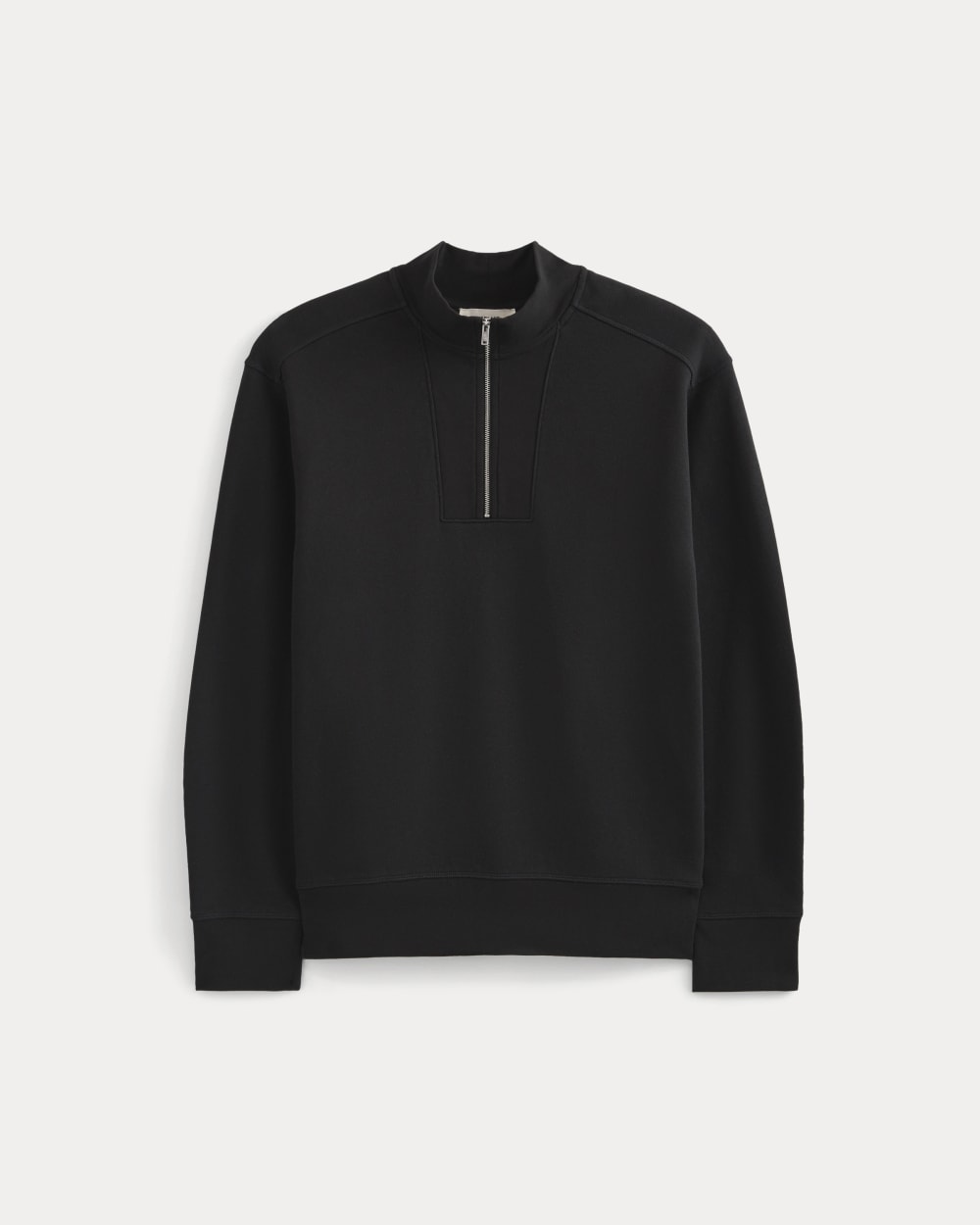 mens-lightweight-terry-zip-pullover-black | primary