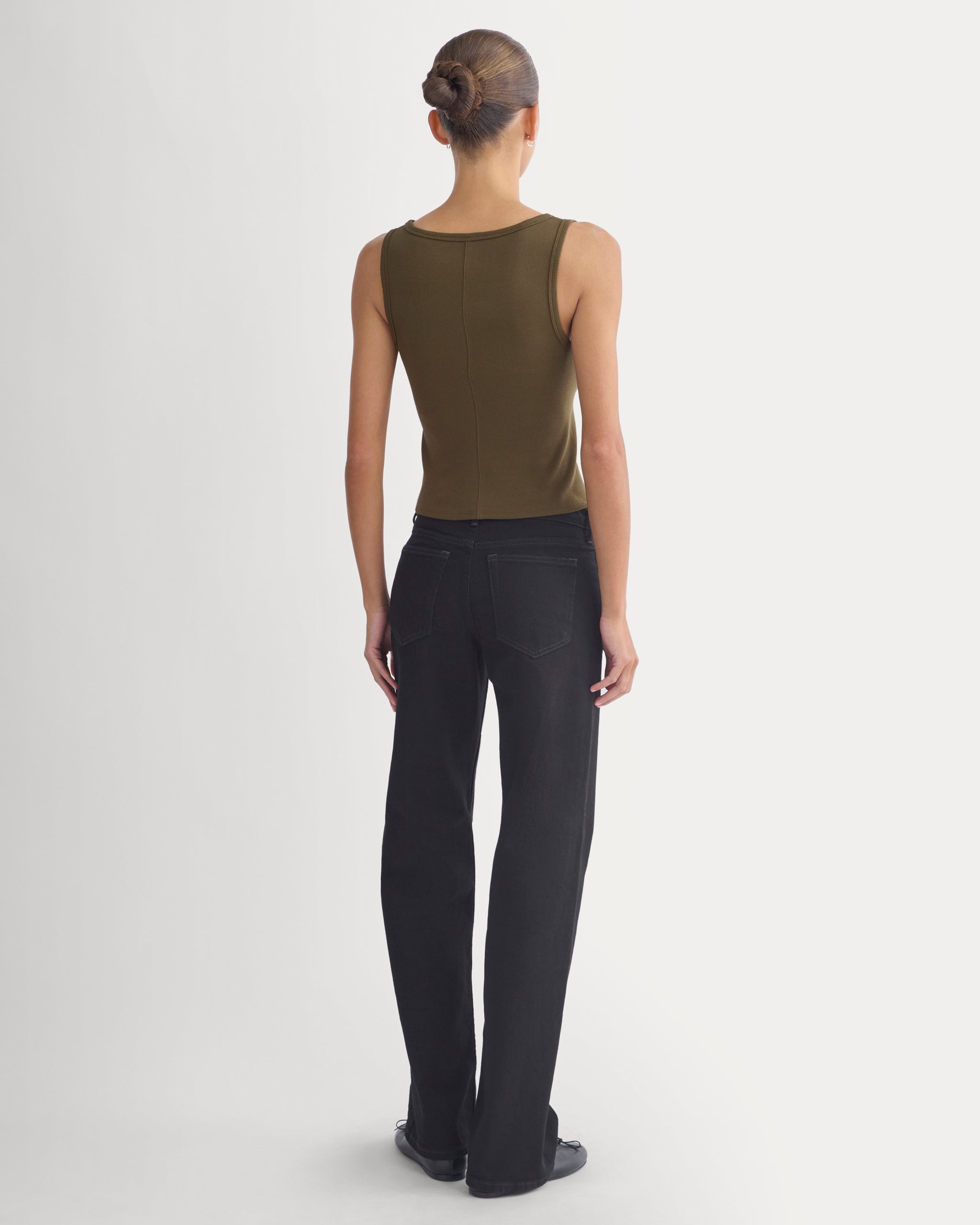 Effortless Rib Boatneck Tank | Beech
