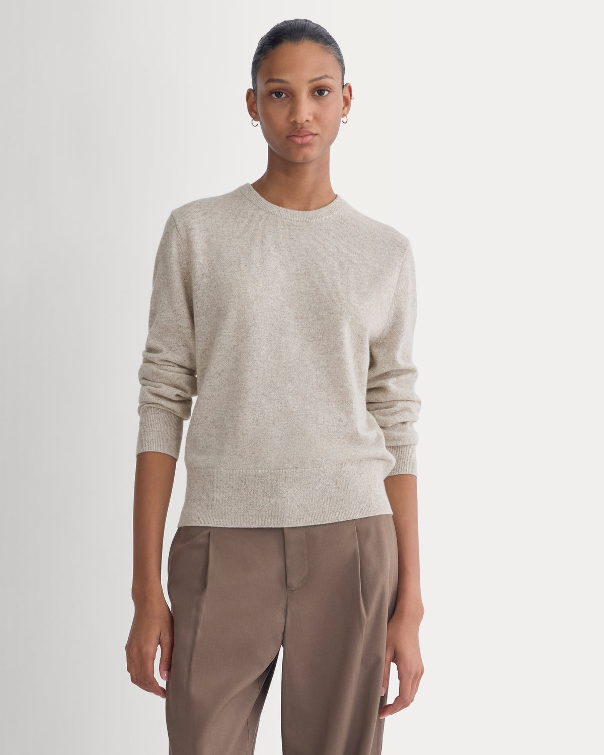 Cashmere Slim Crew Sweater | Canvas