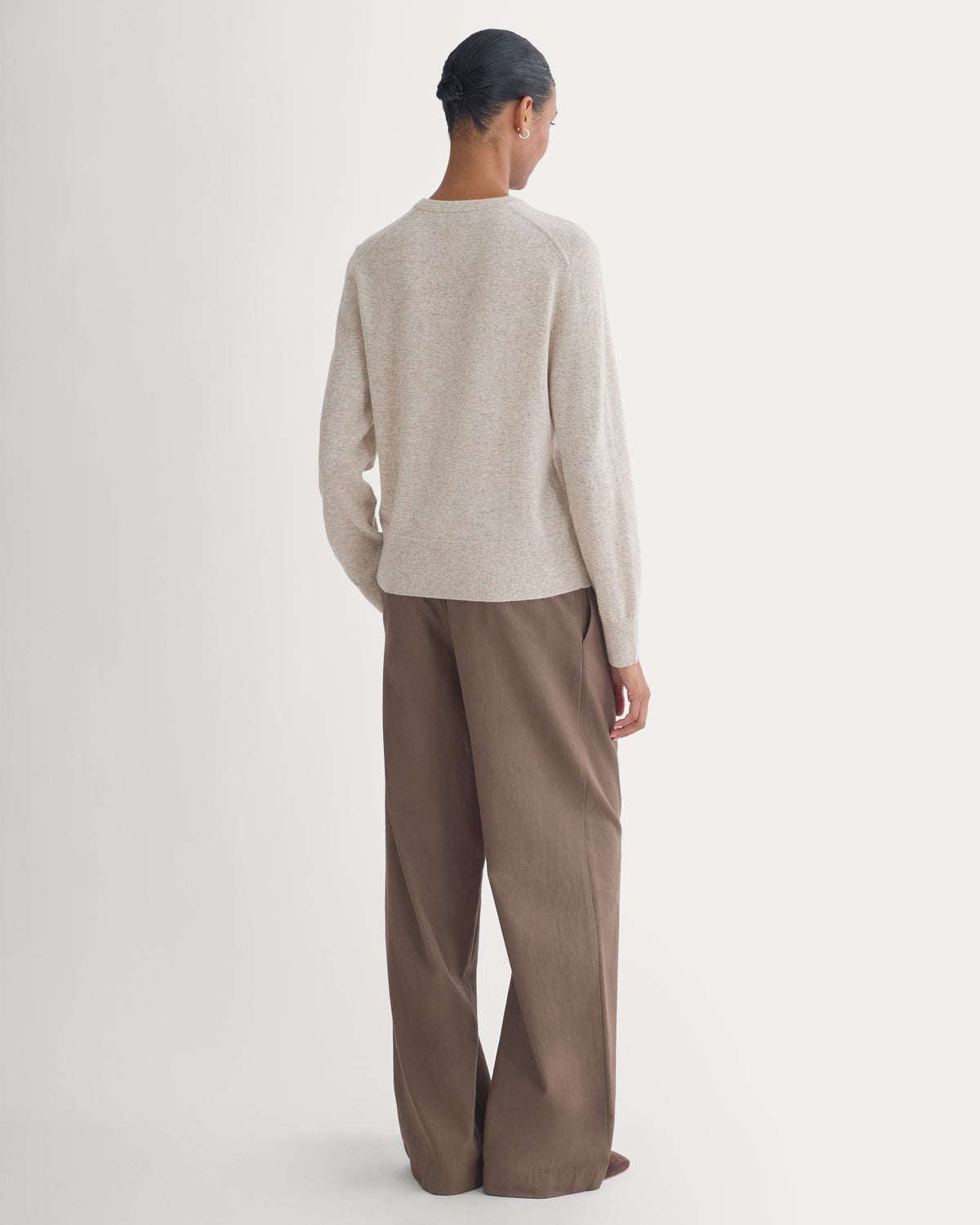 Cashmere Slim Crew Sweater | Canvas