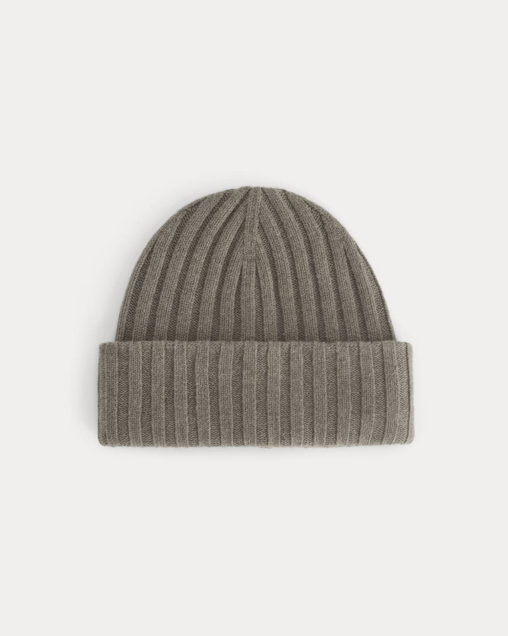 womens-chunky-ribbed-beanie-taupe-melange | primary
