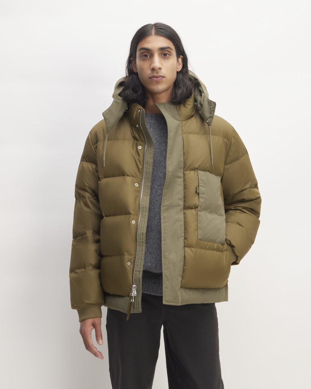 The ReNew Short Puffer Kalamata Beech – Everlane
