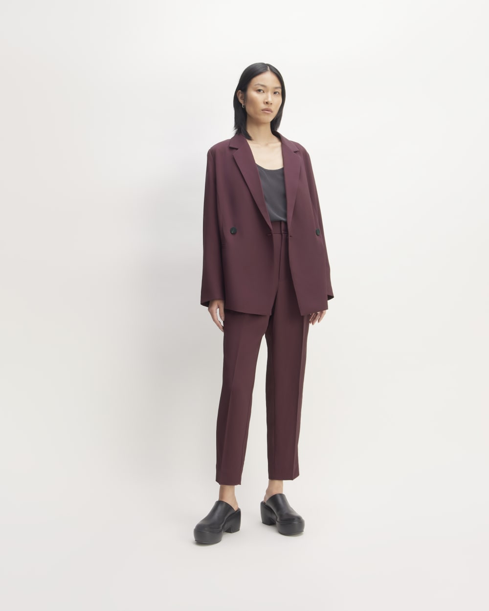 womens-drapey-blazer-burgundy