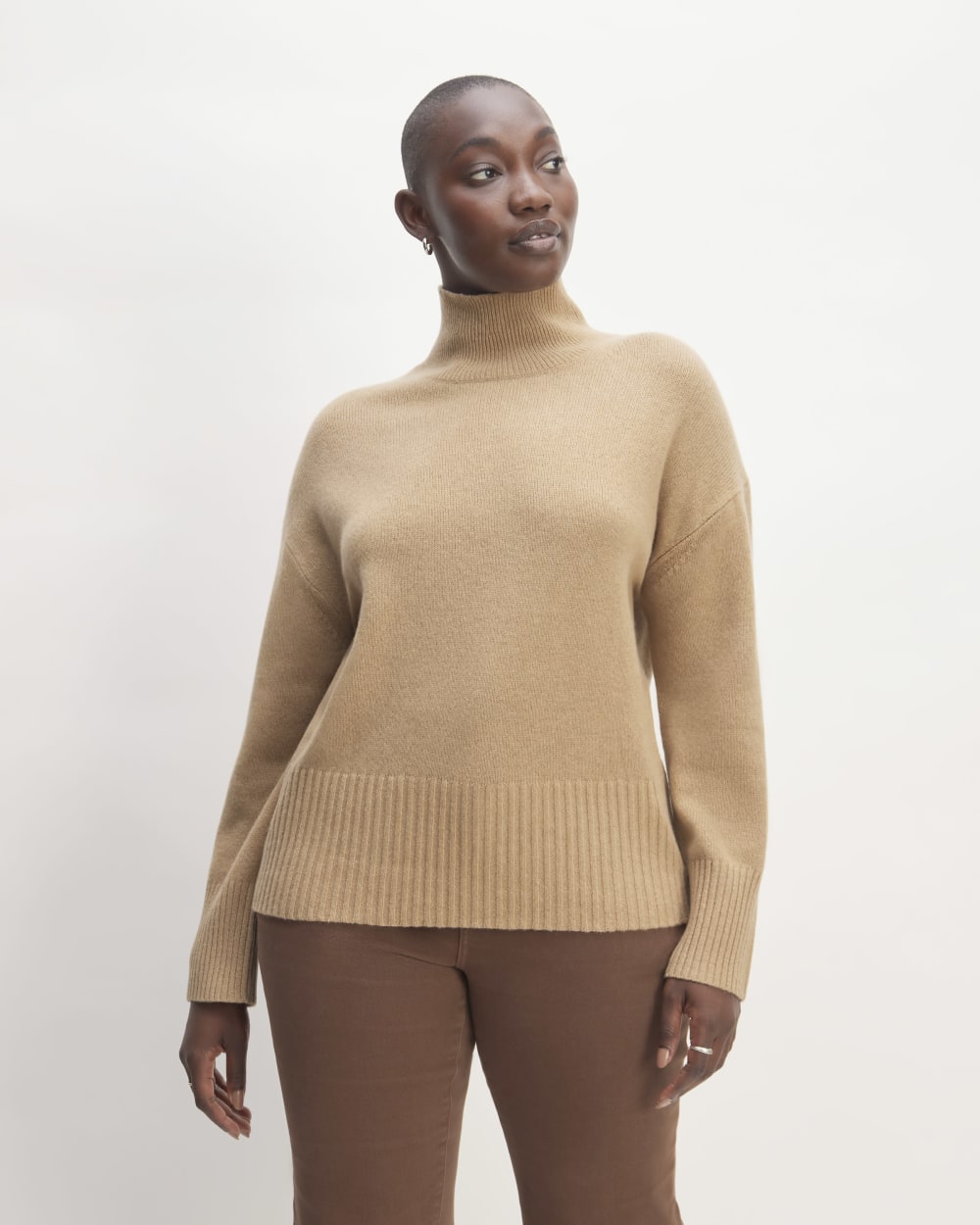 The Cashmere Oversized Turtleneck | Light Camel – Everlane The Cashmere Oversized Turtleneck | Light Camel – Everlane