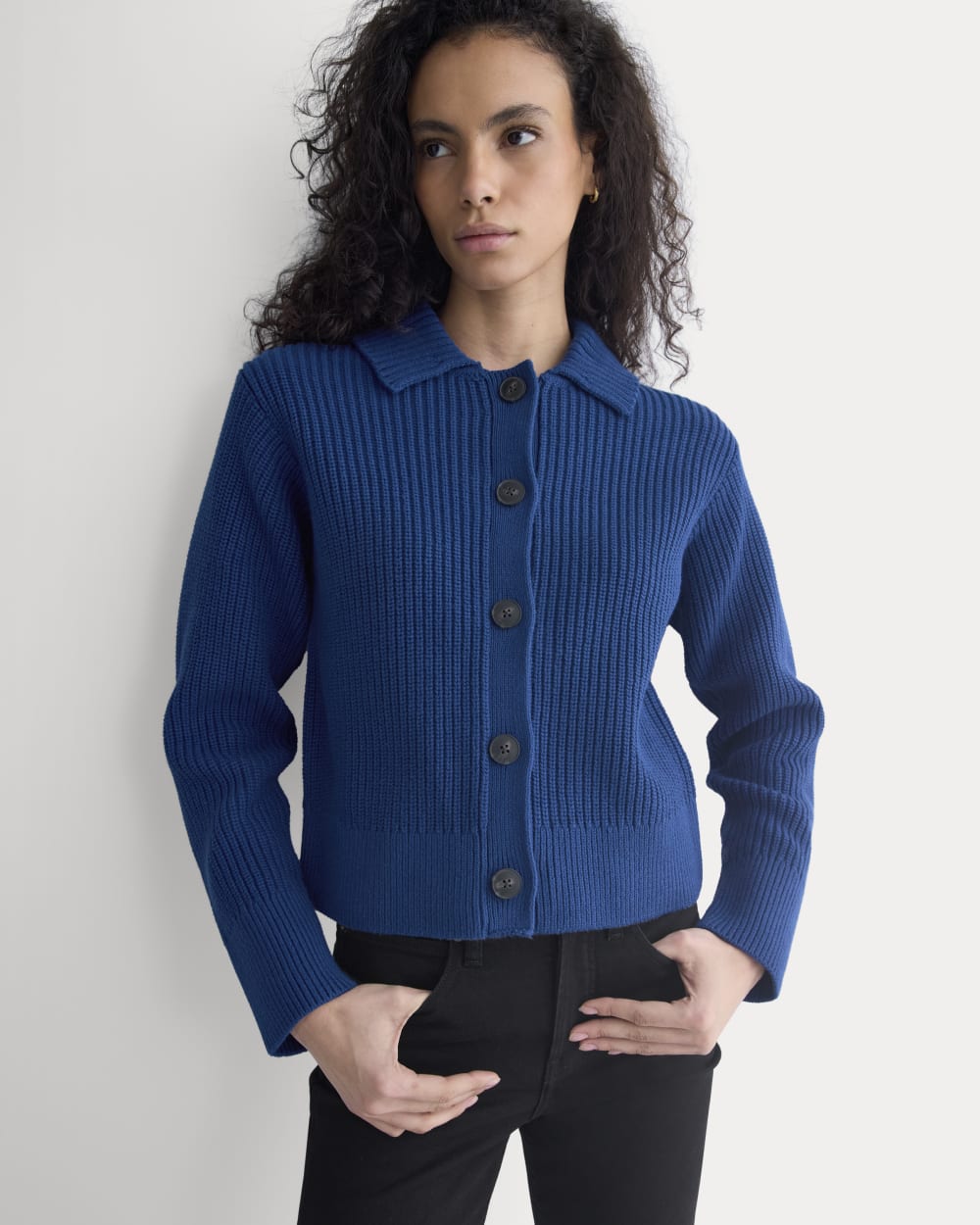 womens-shrunken-cardigan-everyday-cotton-estate-blue | primary
