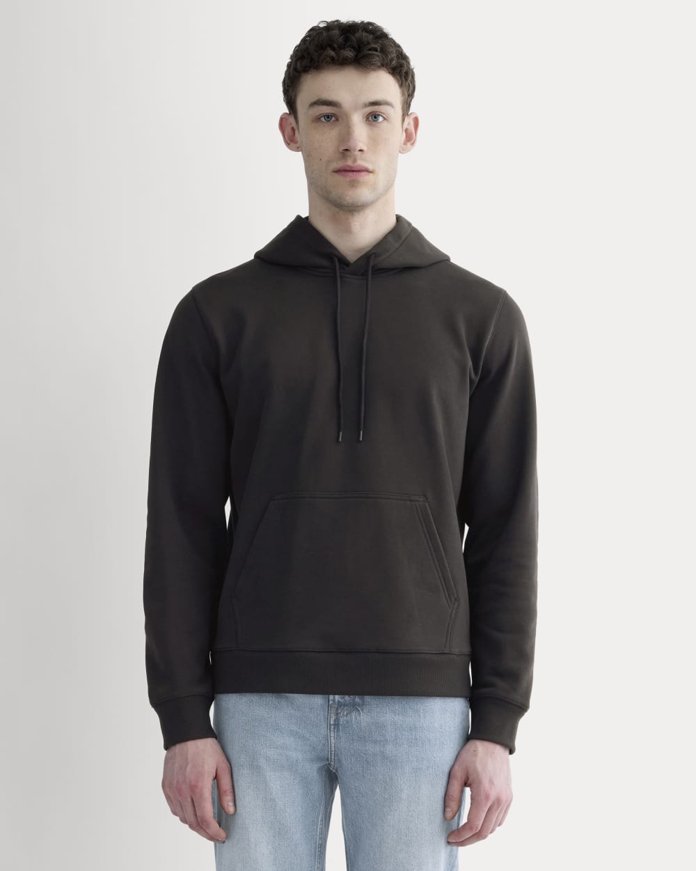 The Off-Duty Terry Hoodie Black – Everlane - Main Image