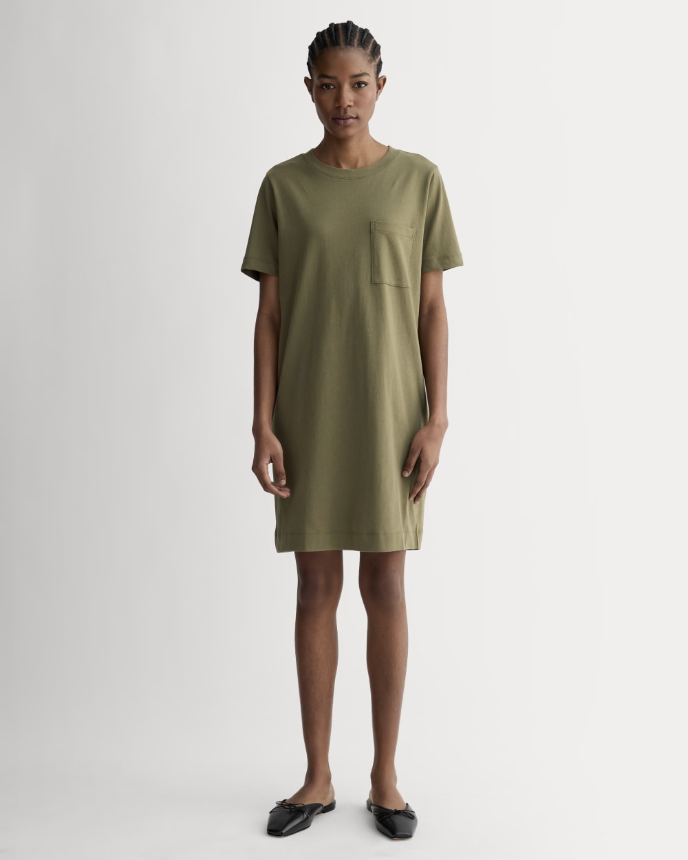 The Organic Cotton Weekend Tee Dress Kalamata – Everlane