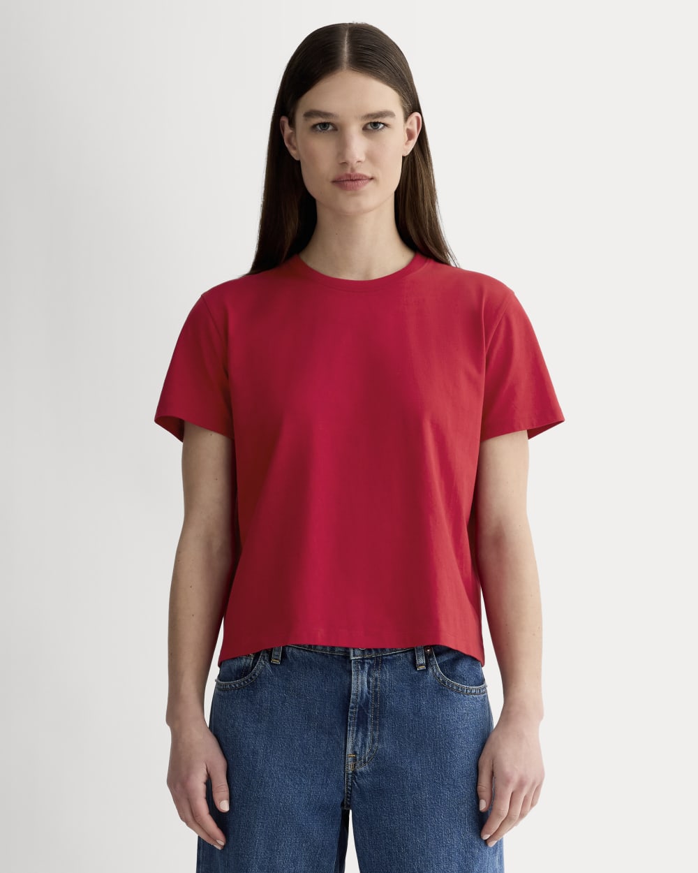 everlane cotton box cut tee dress Everlane Box-Cut Tshirt, Essential Cotton