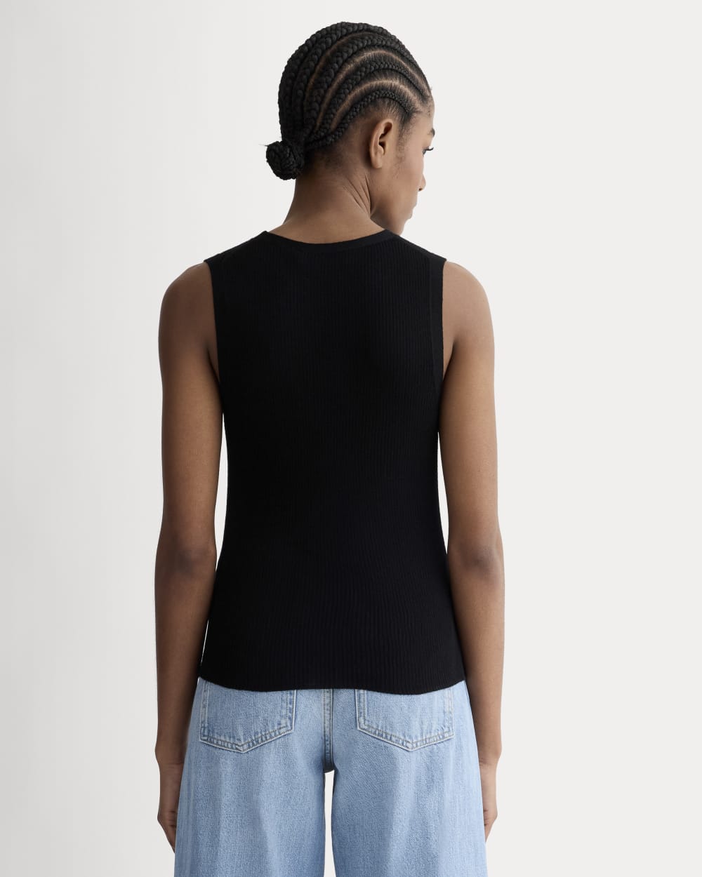 womens-ultrafine-merino-ribbed-shell-tank-black