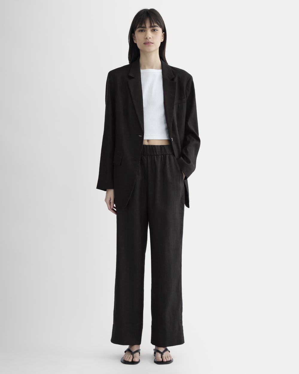 womens-linen-easy-pant-black | primary