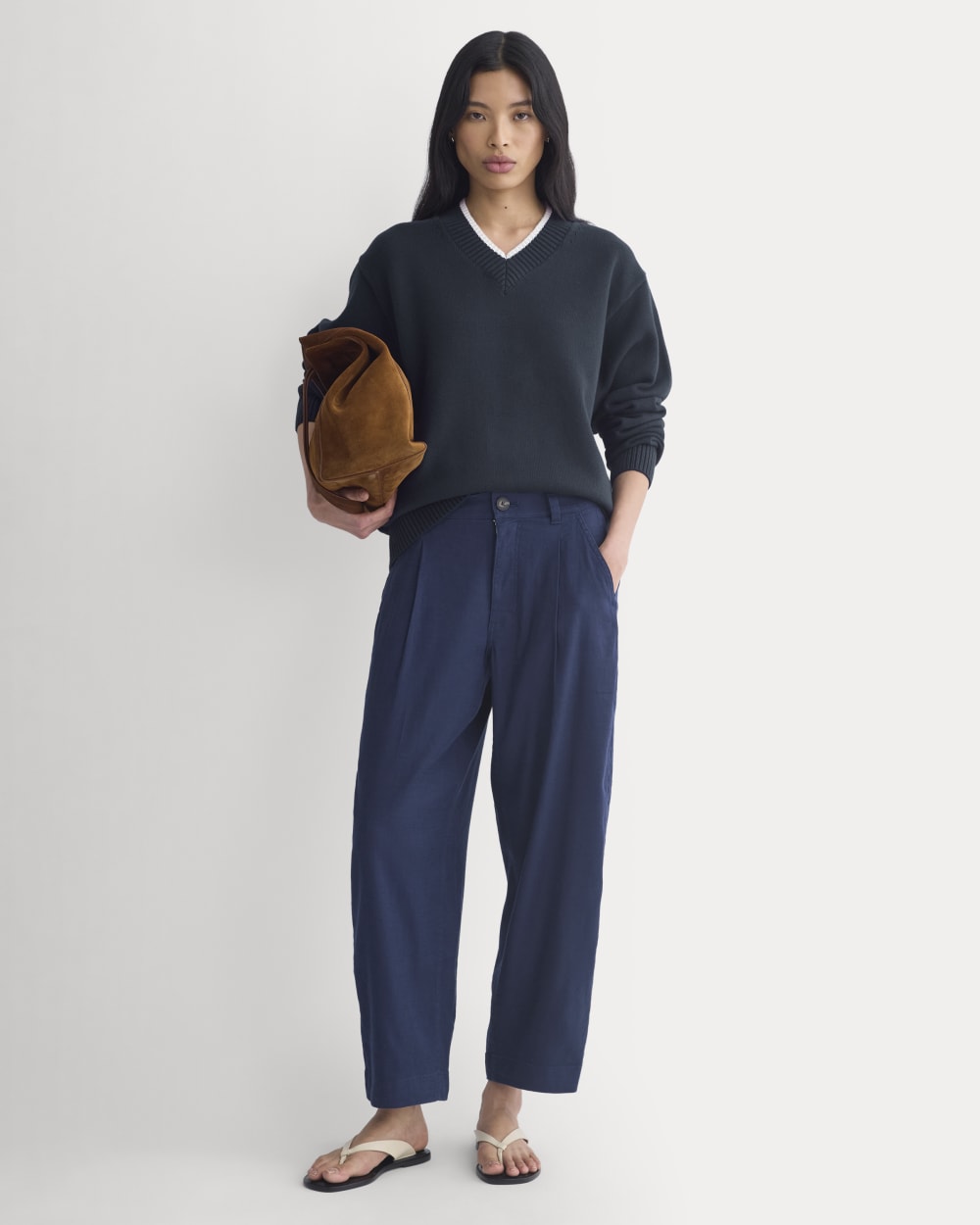 womens-everywhere-pant-stretch-linen-navy | primary