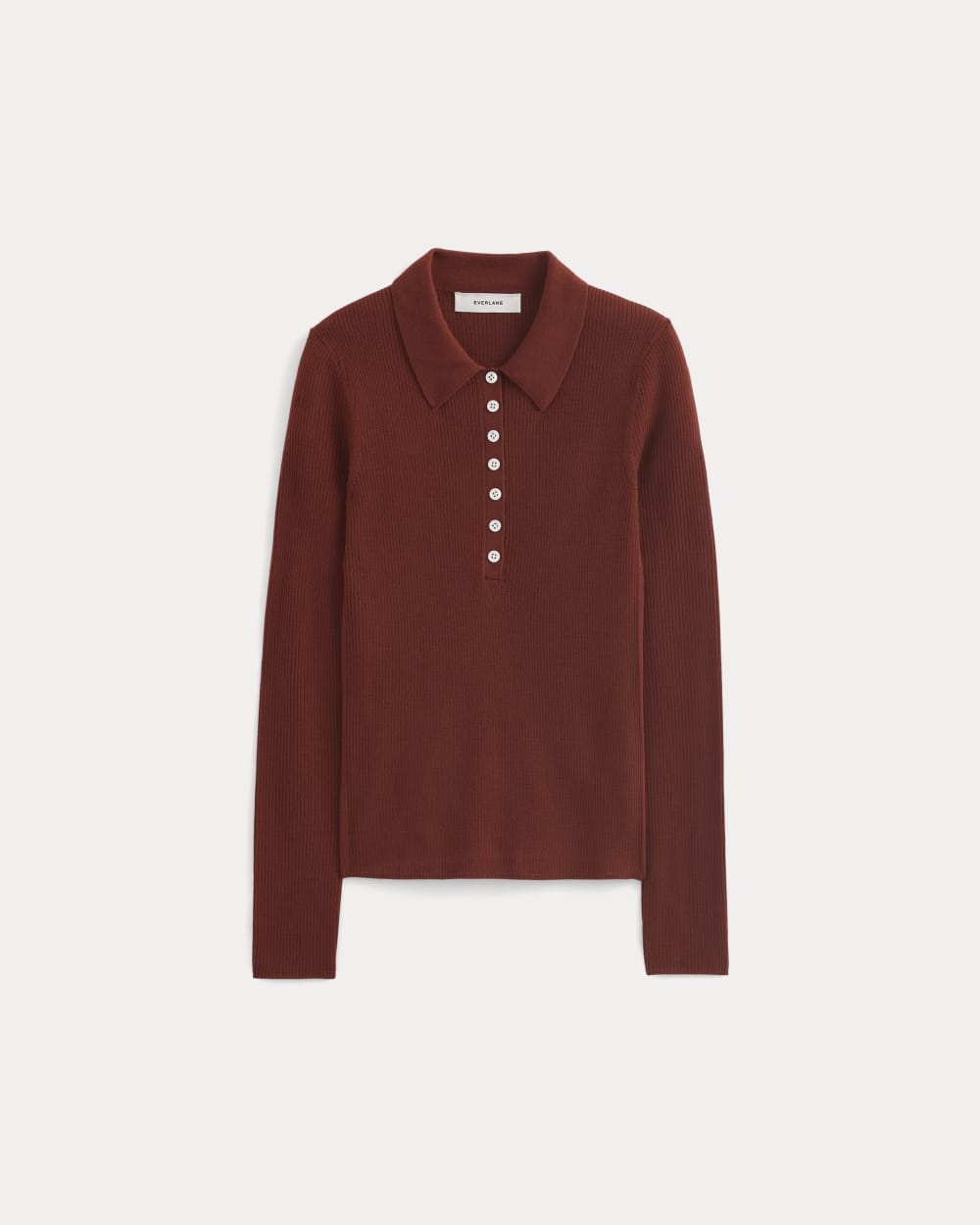 womens-ultrafine-merino-ribbed-polo-merlot | alt