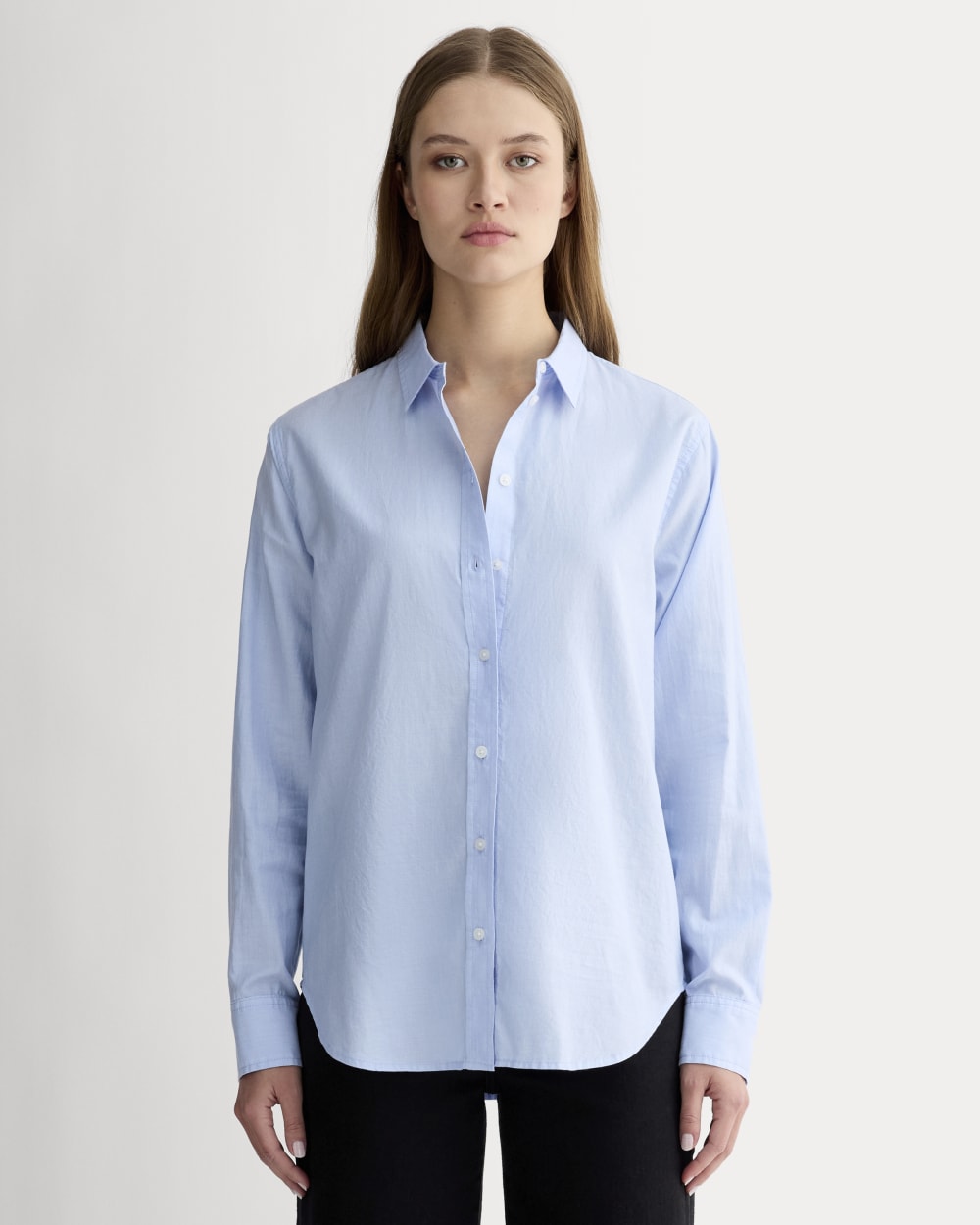 womens-silky-cttn-relaxed-shirt-blue | primary