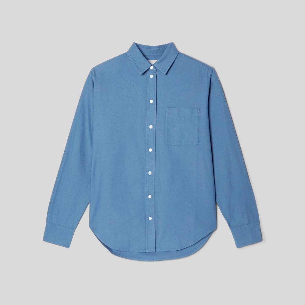 womens-relaxed-oxford-shirt-bluefin | alt