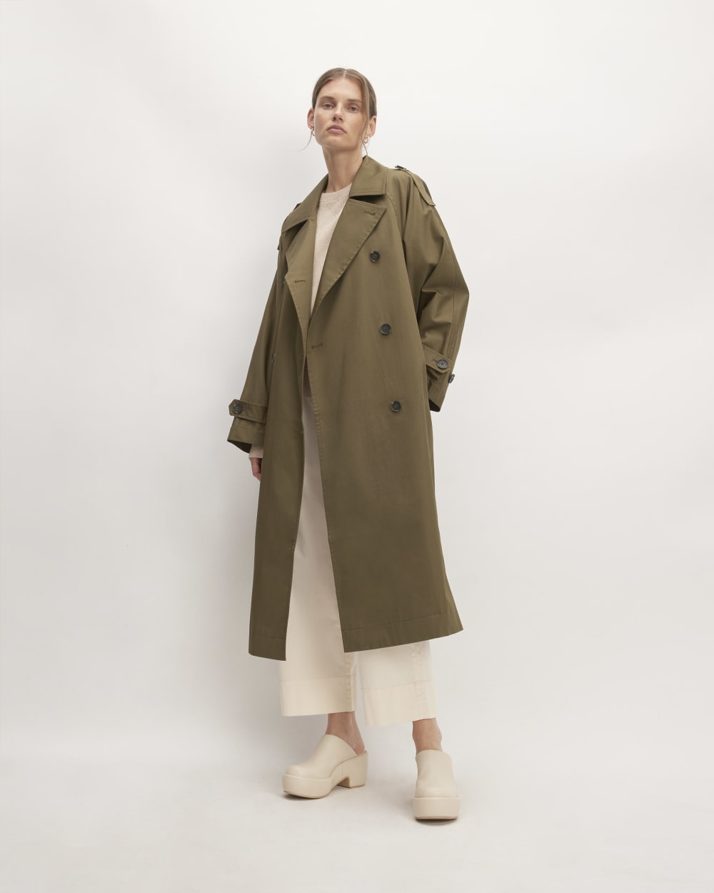womens-cotton-long-trench-coat-beech | primary