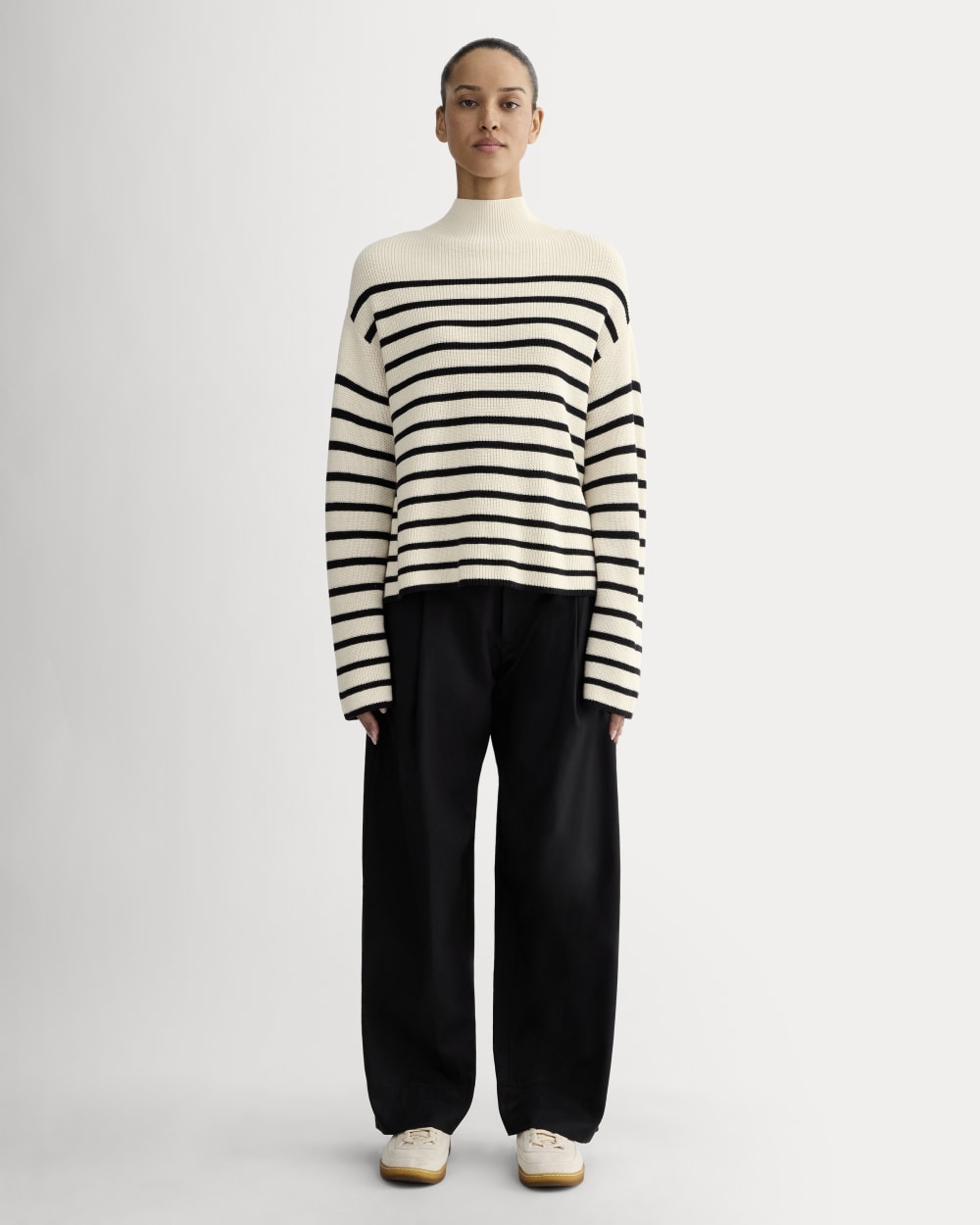 womens-slouchy-funnel-neck-cotton-canvas-black