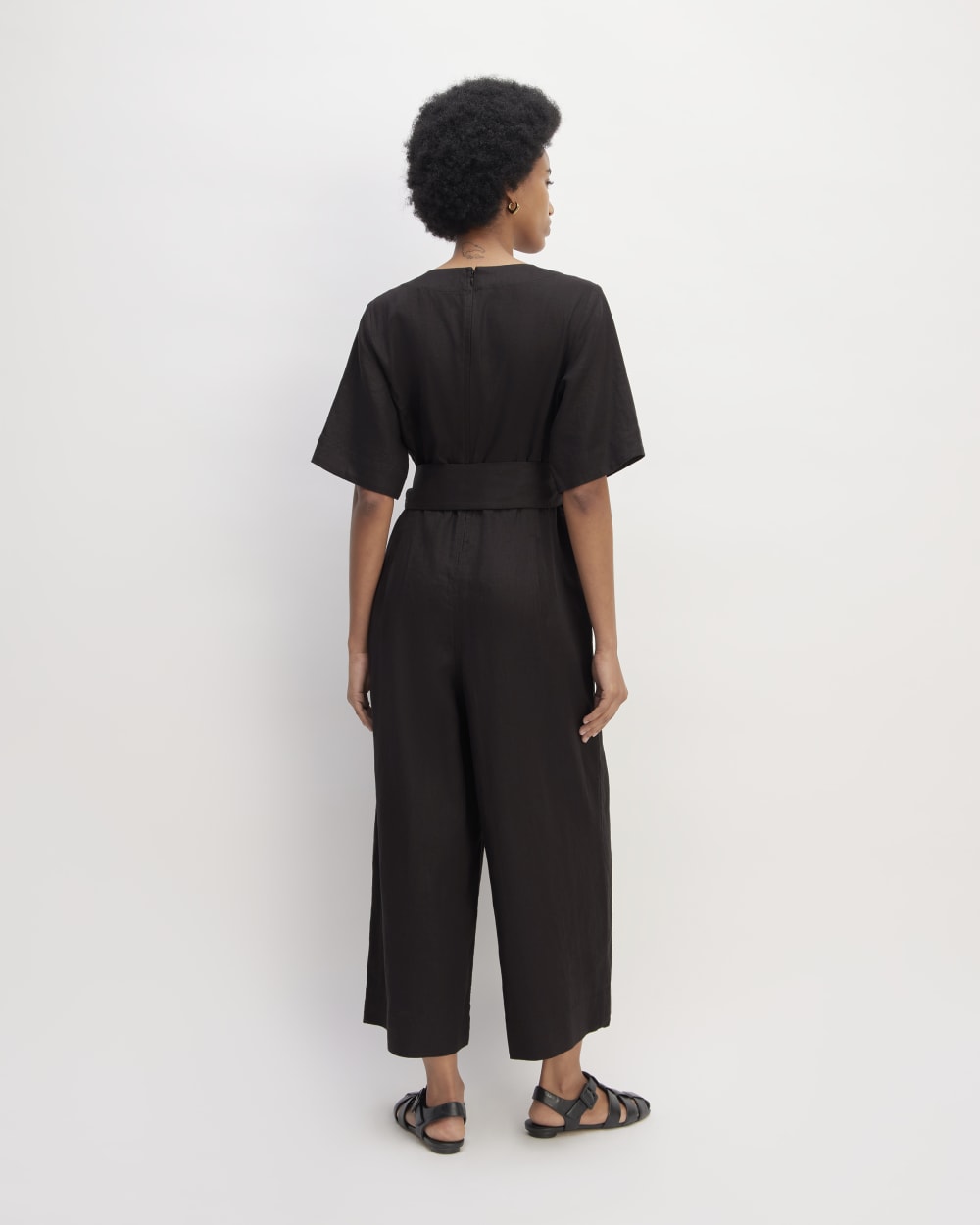 womens-linen-cross-front-jumpsuit-new-black