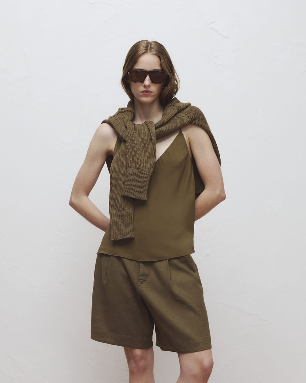 womens-tailored-a-line-short-beech | editorial