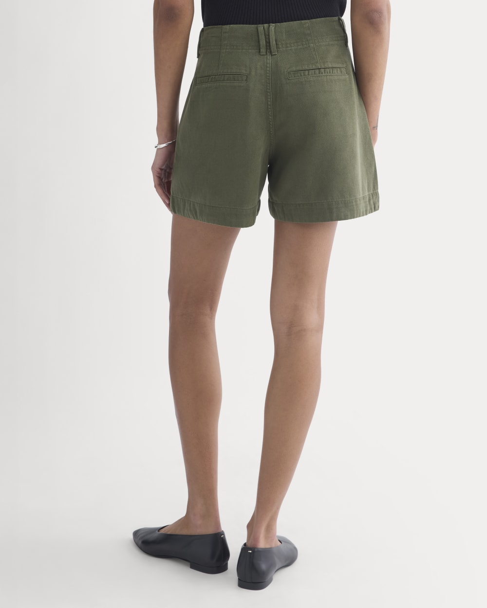 womens-tencel-darted-utility-short-olive-night