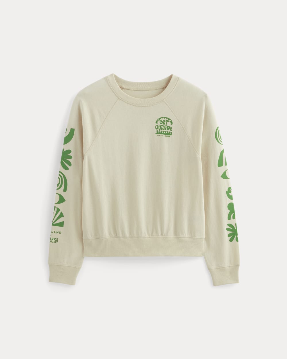 womens-parks-project-off-duty-ls-tee-natural-green | alt