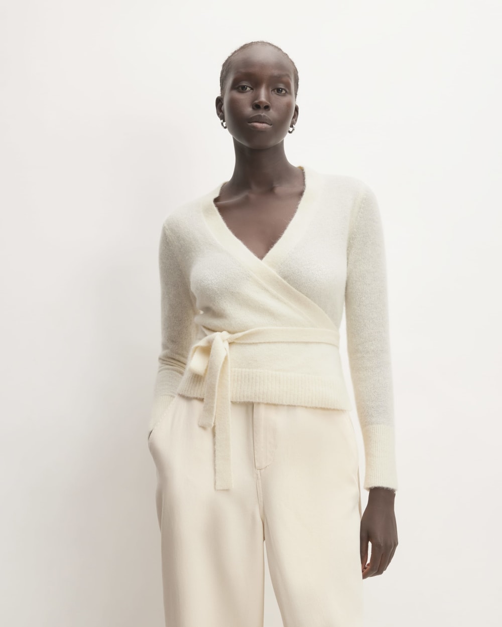 V Neck Everlane Wrap Sweater Everlane Cashmere Wrap Sweater