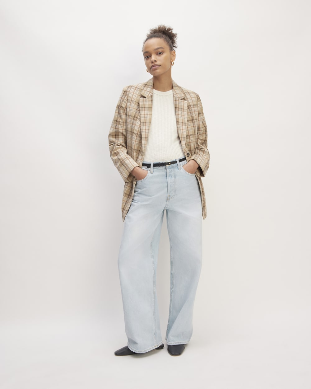 The Super Baggy Jean | Snowy Blue – Everlane