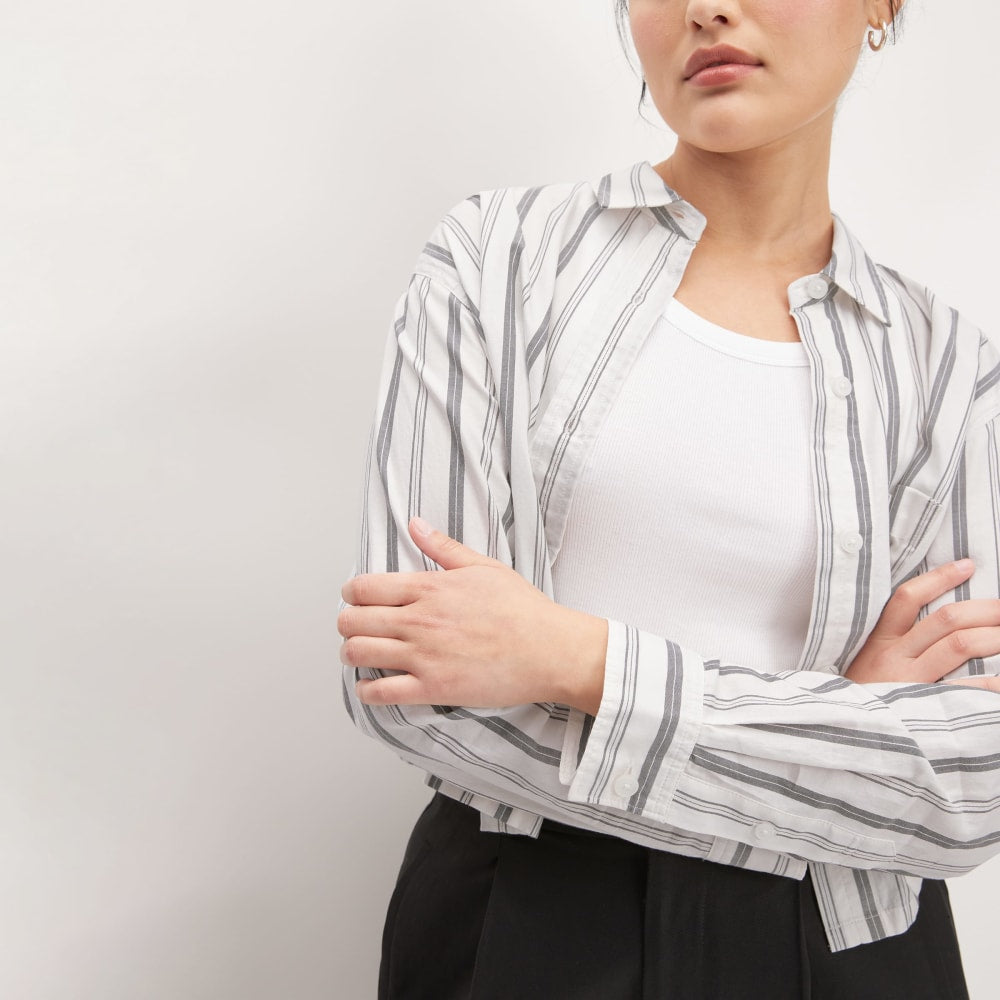 womens-silky-cttn-cropped-shirt-bone-black