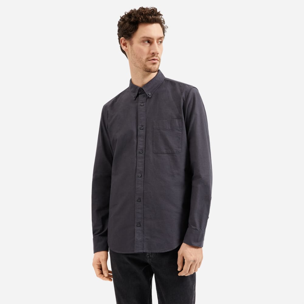 mens-slim-fit-oxford-shirt2-slategrey | alt