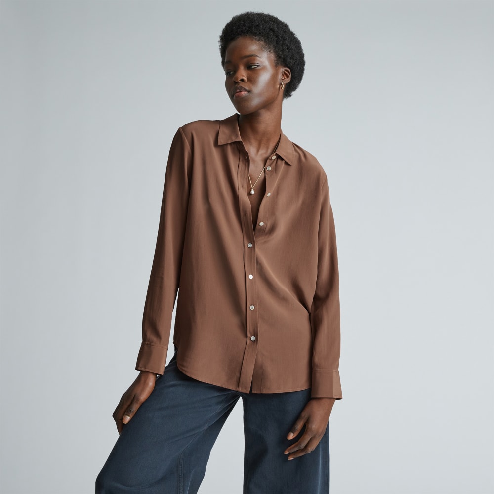 The Must-Have Shirt in Washable Silk