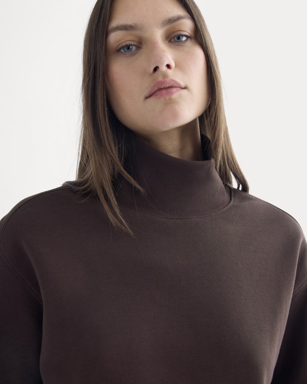 womens-luxe-fleece-turtleneck-dark-chocolate