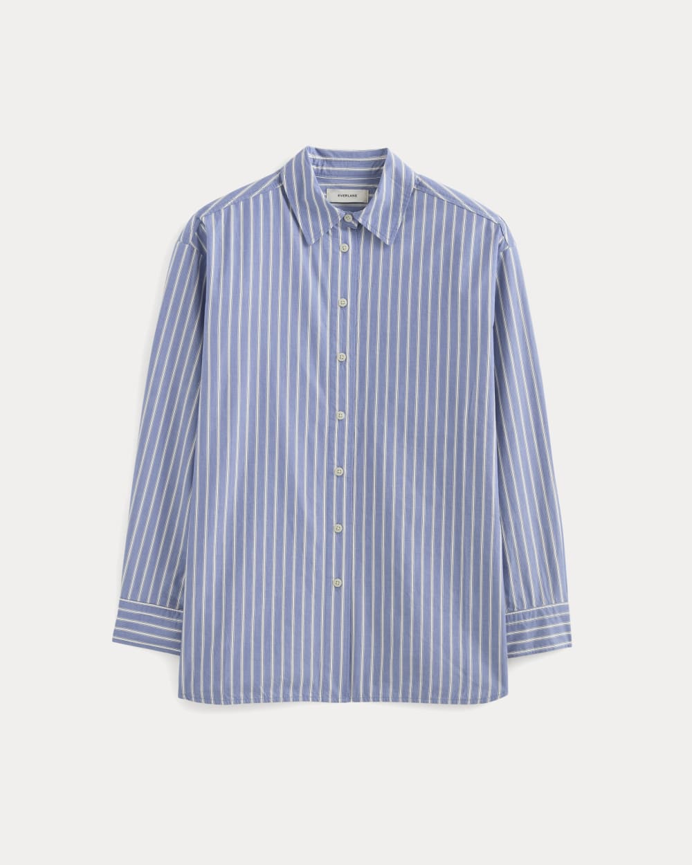 womens-boyfriend-shirt-cotton-dutch-blue-bone-stripe | alt
