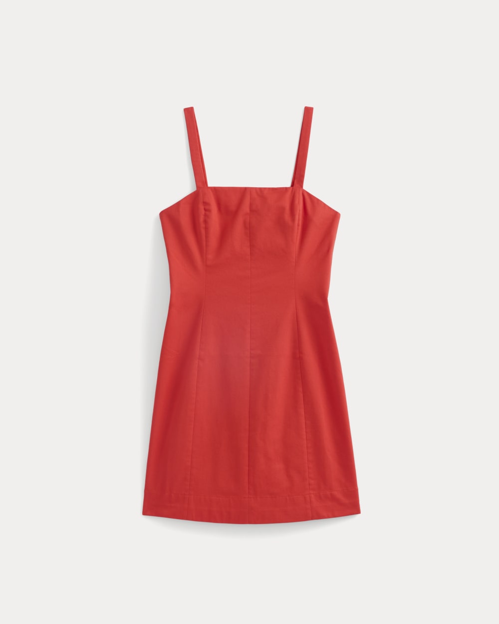 womens-seamed-mini-dress-fiery-red | alt