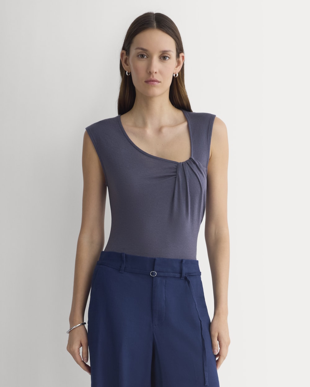 womens-asymmetrical-top-in-butterluxe-graystone | primary