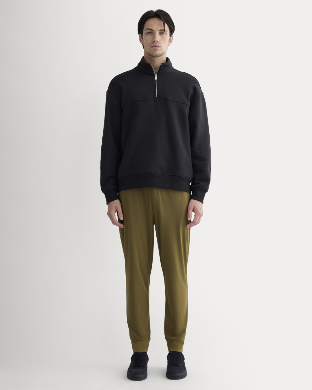 The Off-Duty Tech Jogger | Olive Everlane The Off-Duty Tech Jogger | Olive Everlane
