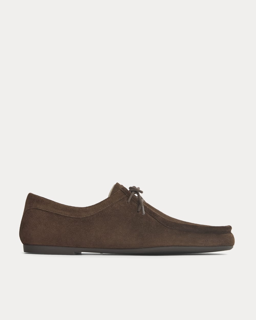 Everlane Day Leather Lace-Up Shoe In Deep Brown, Size 10 Everlane Day Leather Lace-Up Shoe In Deep Brown, Size 10