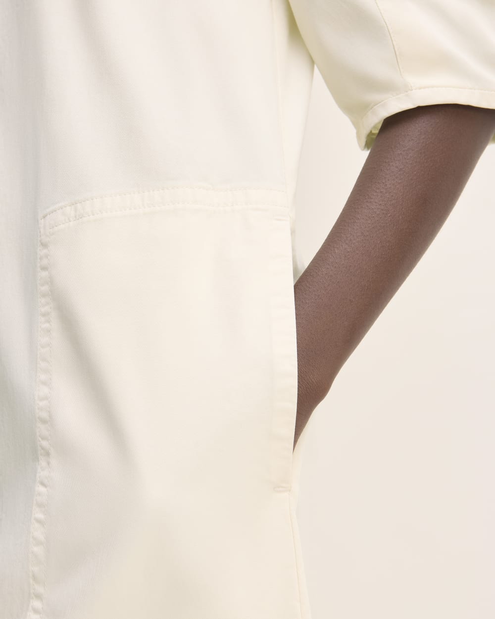 womens-short-sleeve-puff-midi-dress-bone